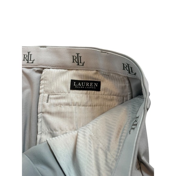 RL Ralph Lauren black lable Mens Classic Fit Chino Pants Light Gray Size 38x32 - Picture 3 of 5